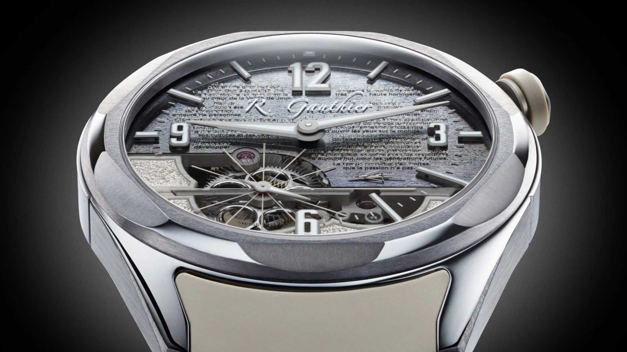 romain gauthier 20th anniversary dial