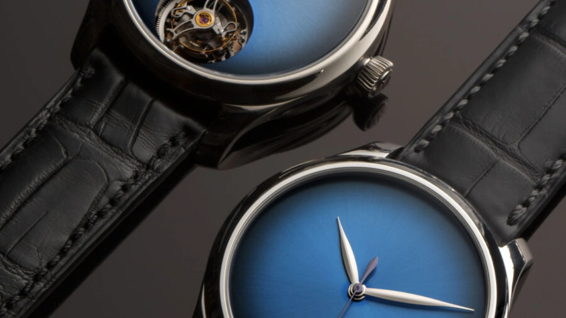 Moser Endeavour concept funky blue
