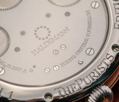 haldimann h1 watch movement journal