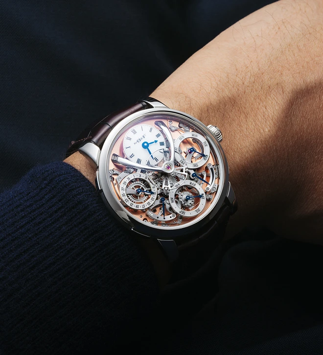 MBandF LMP steel salmon wristshot