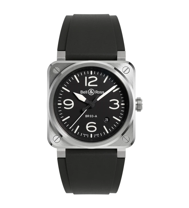 BR03A black steel front