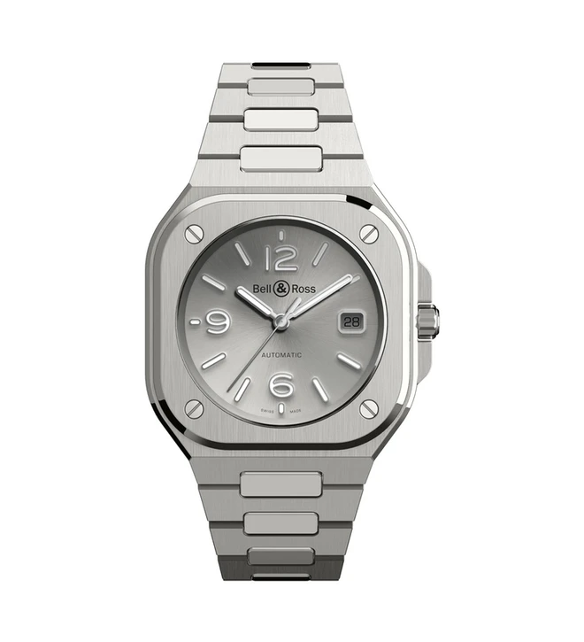 BR05 grey steel bellross front
