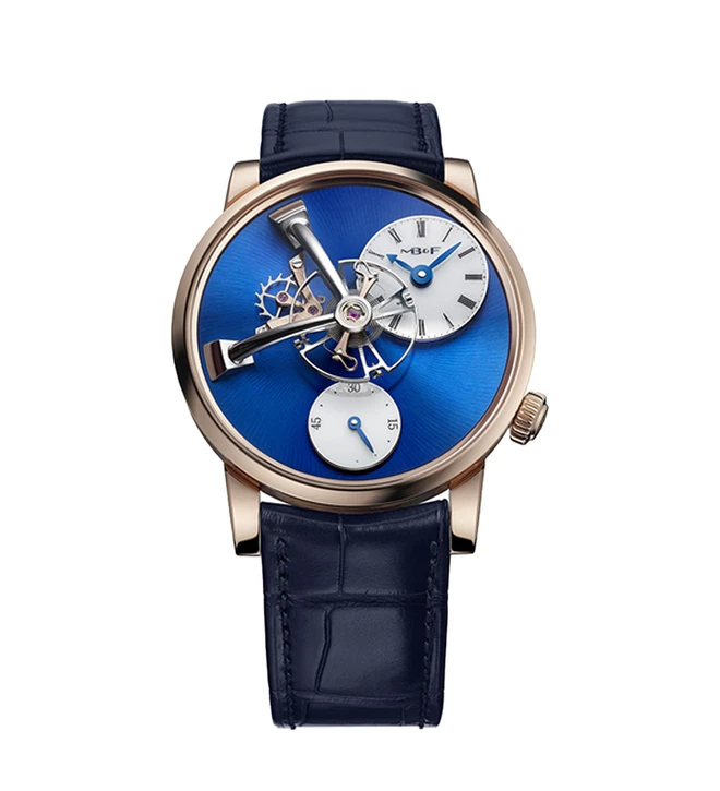 MBandF LM 101 rose gold front