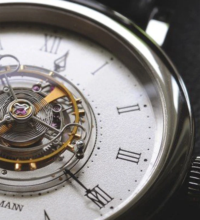 haldiman h1 purist flying central tourbillon dial