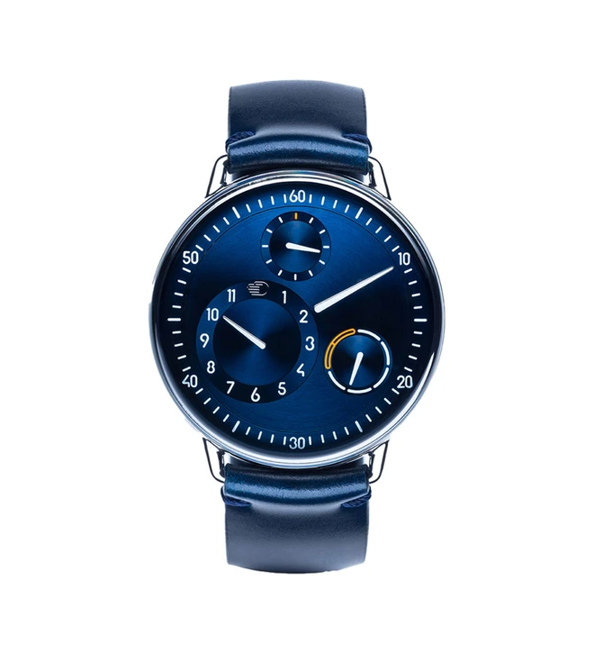 ressence type1 round night blue front
