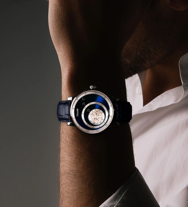 trilobe les martinaux sunray blue 405 wristshot