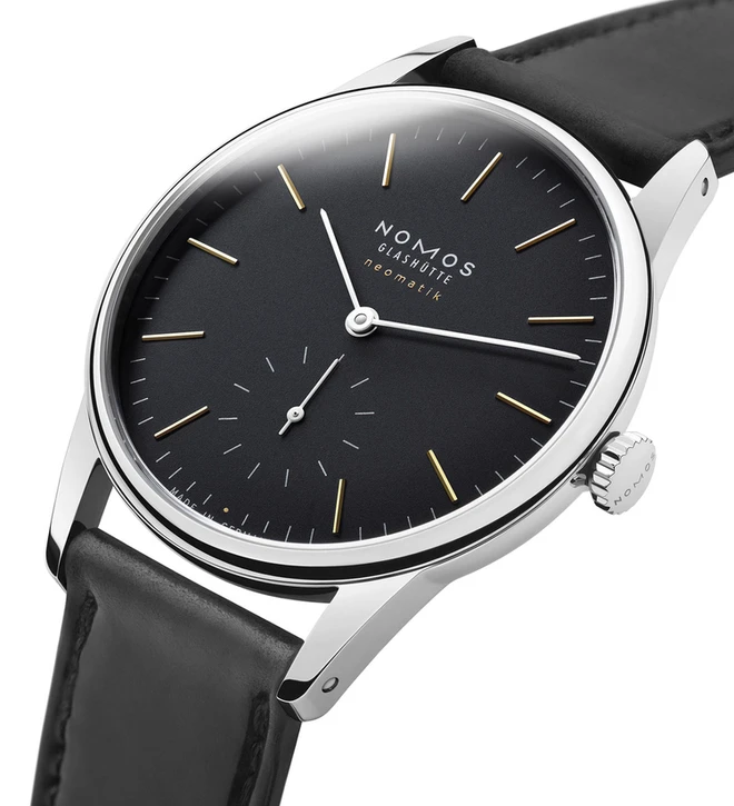 nomos orion neomatik 39 new black macro