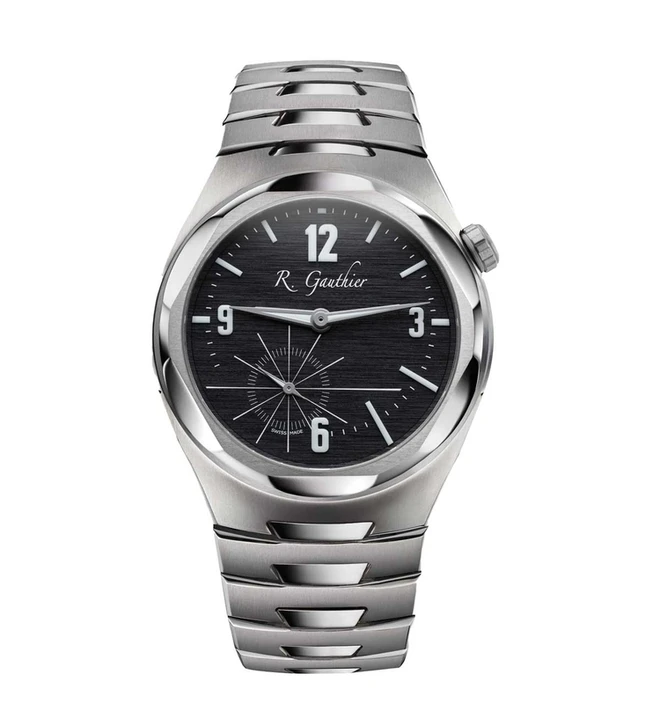 C by Romain Gauthier Titanium Edition Bracelet black front