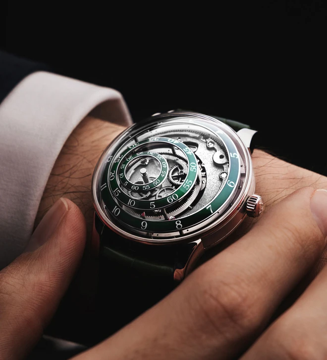 trilobe une folle journe green wristshot