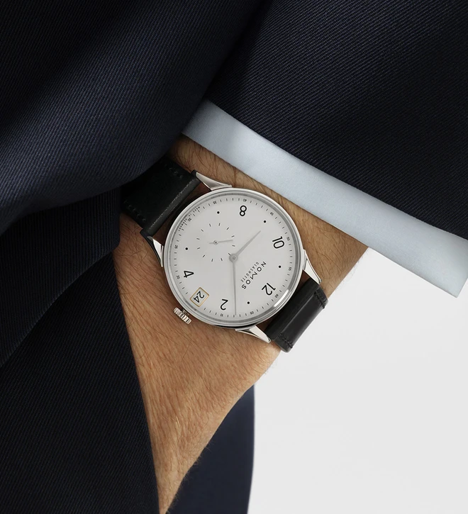 nomos minimatik 39 date wristshot