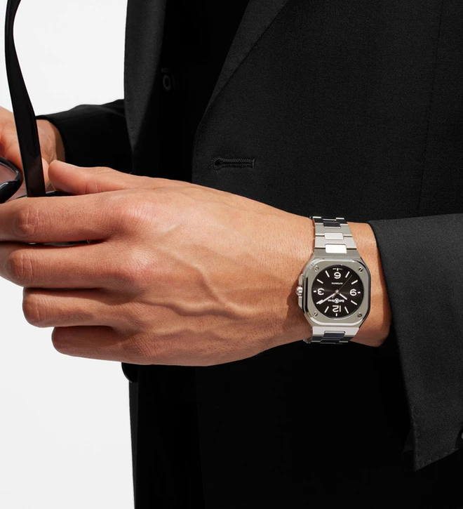 BellRoss br05 36mm black wristshot