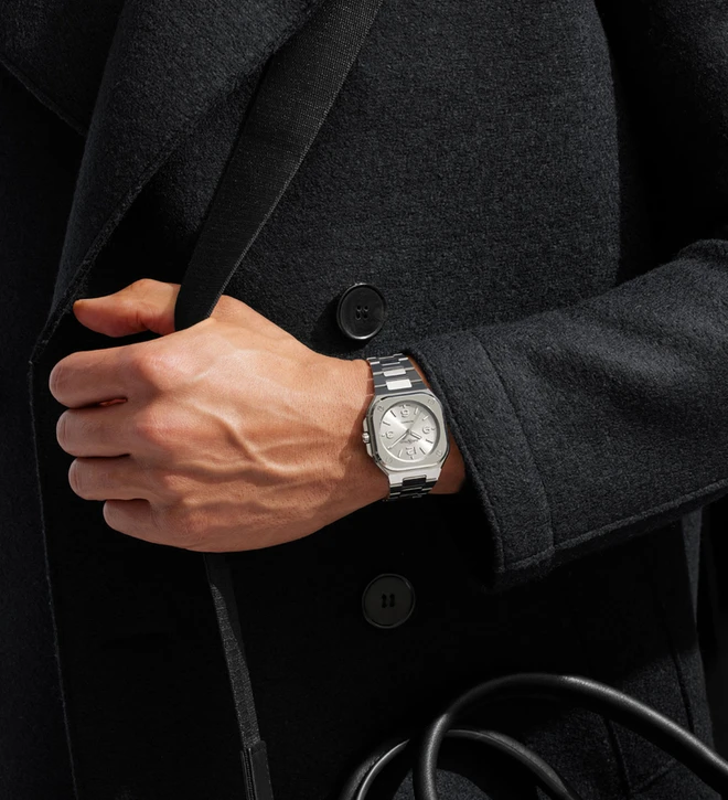 BellRoss br05 36mm grey wristshot