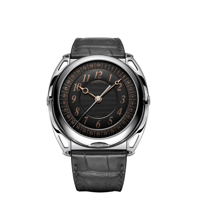 De Bethune DB Kind of Two Jumping GMT black Front