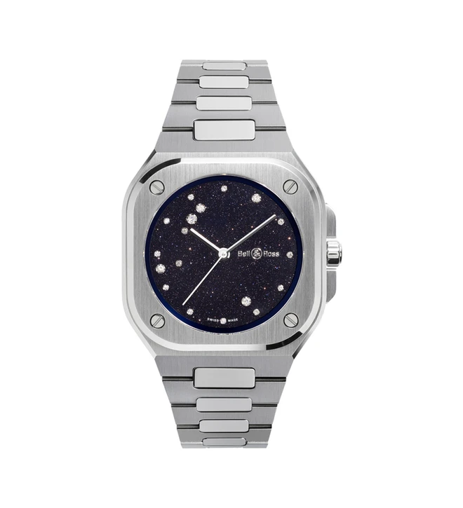 bellross br05 36 mm blue diamond eagle front