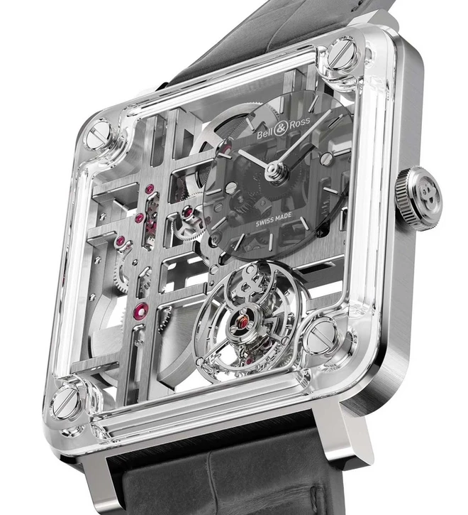 bellross brx3 microrotor tourbillon dial