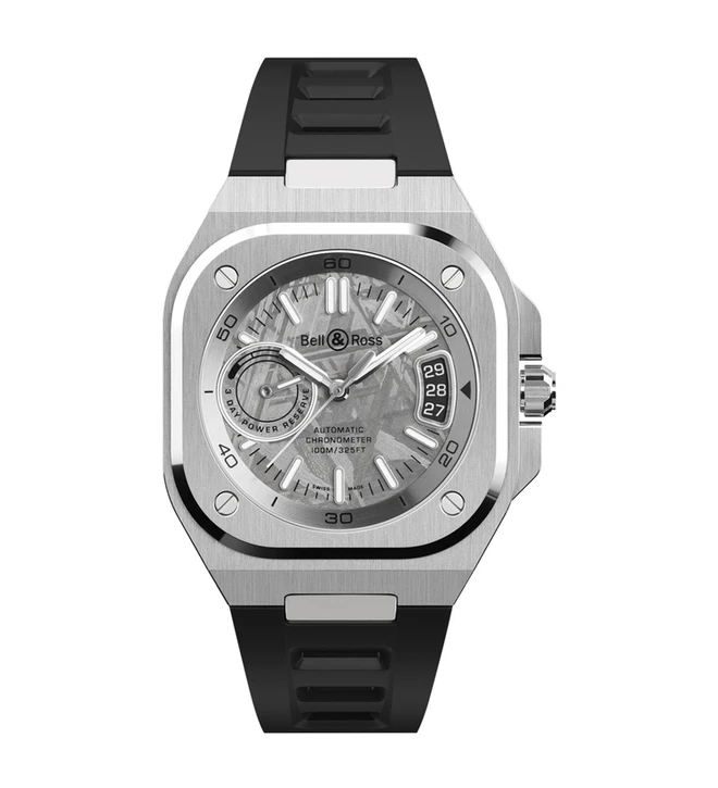 bellross br x5 meteorite rubber front