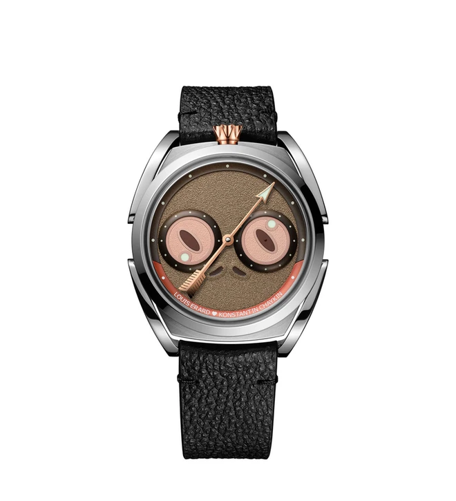 Louis Erard Konstantin Chaykin Unfrogettable Brown front