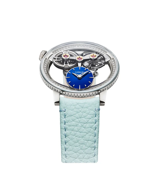 MBandF SP One White Gold Diamond Front