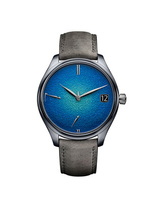 hmoser endeavour perpetual calendar tantalum blue