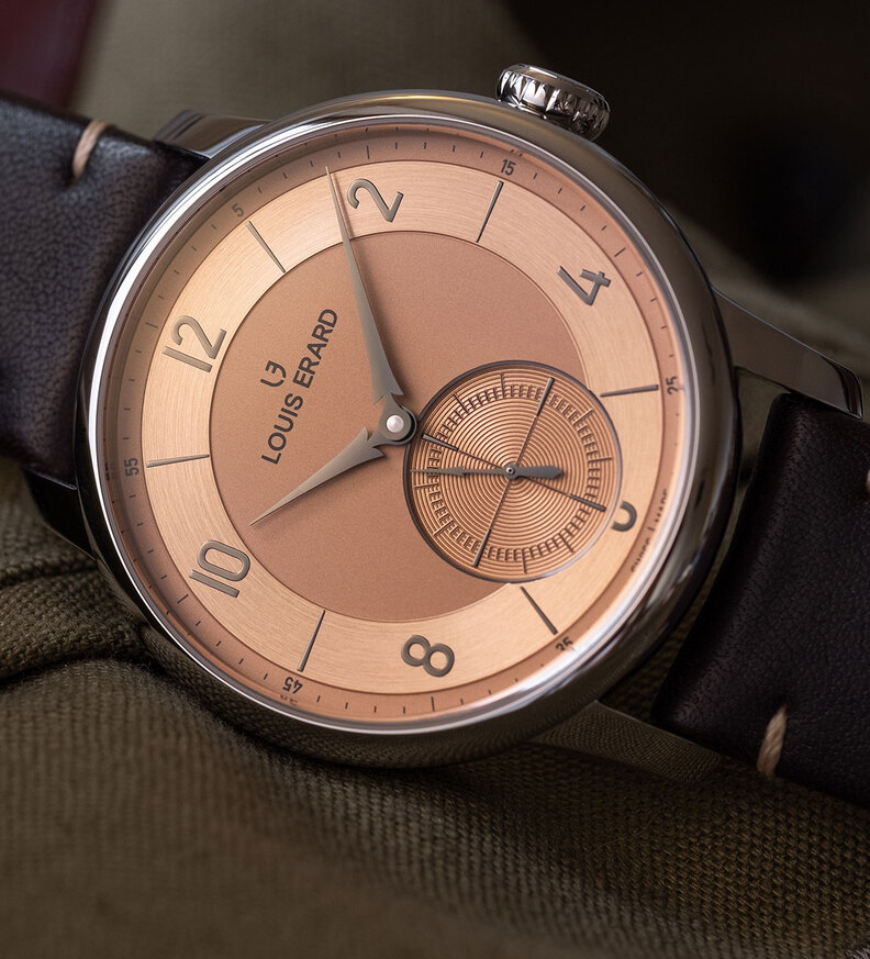 Louis erard terracota dial