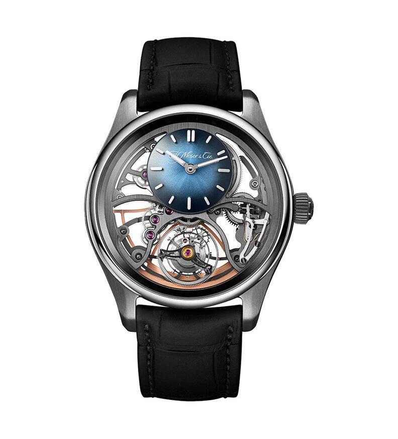 hmoser pioneer cylindrical tourbillon front