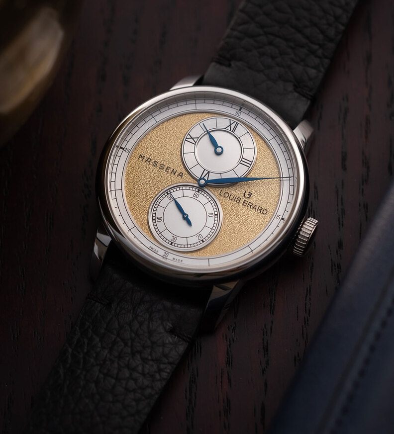 louis erard massena lab dial gold