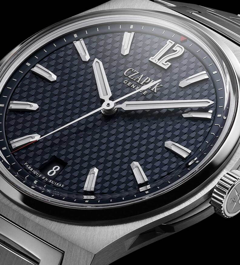 czapek passage de drake blue dial