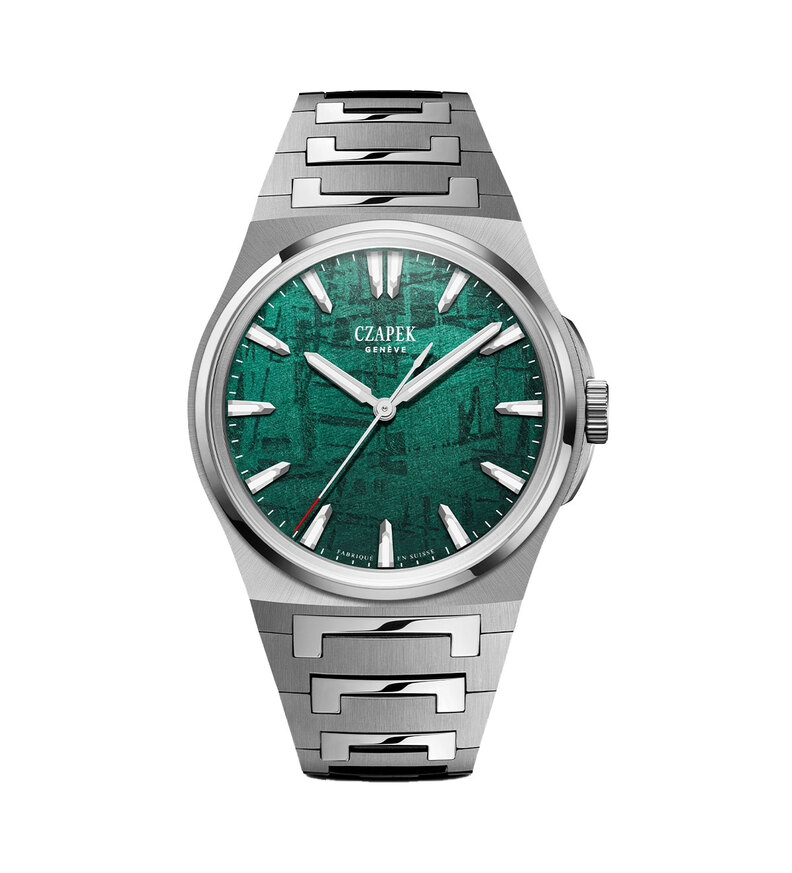 czapek antartique green meteor front