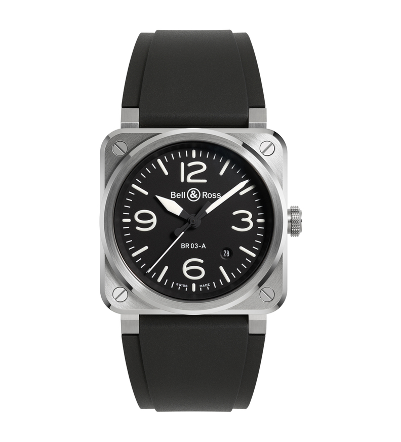 BR03A black steel front
