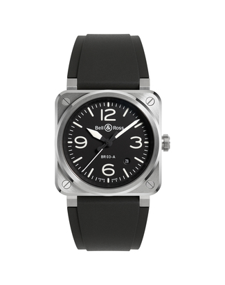 BR03A black steel front