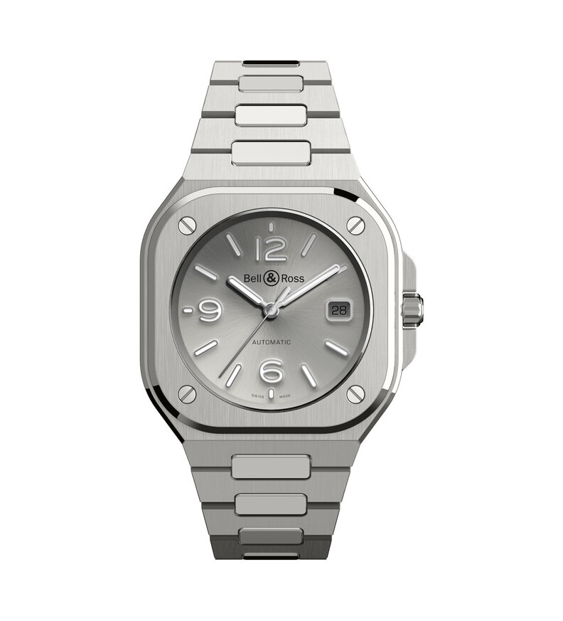 BR05 grey steel bellross front