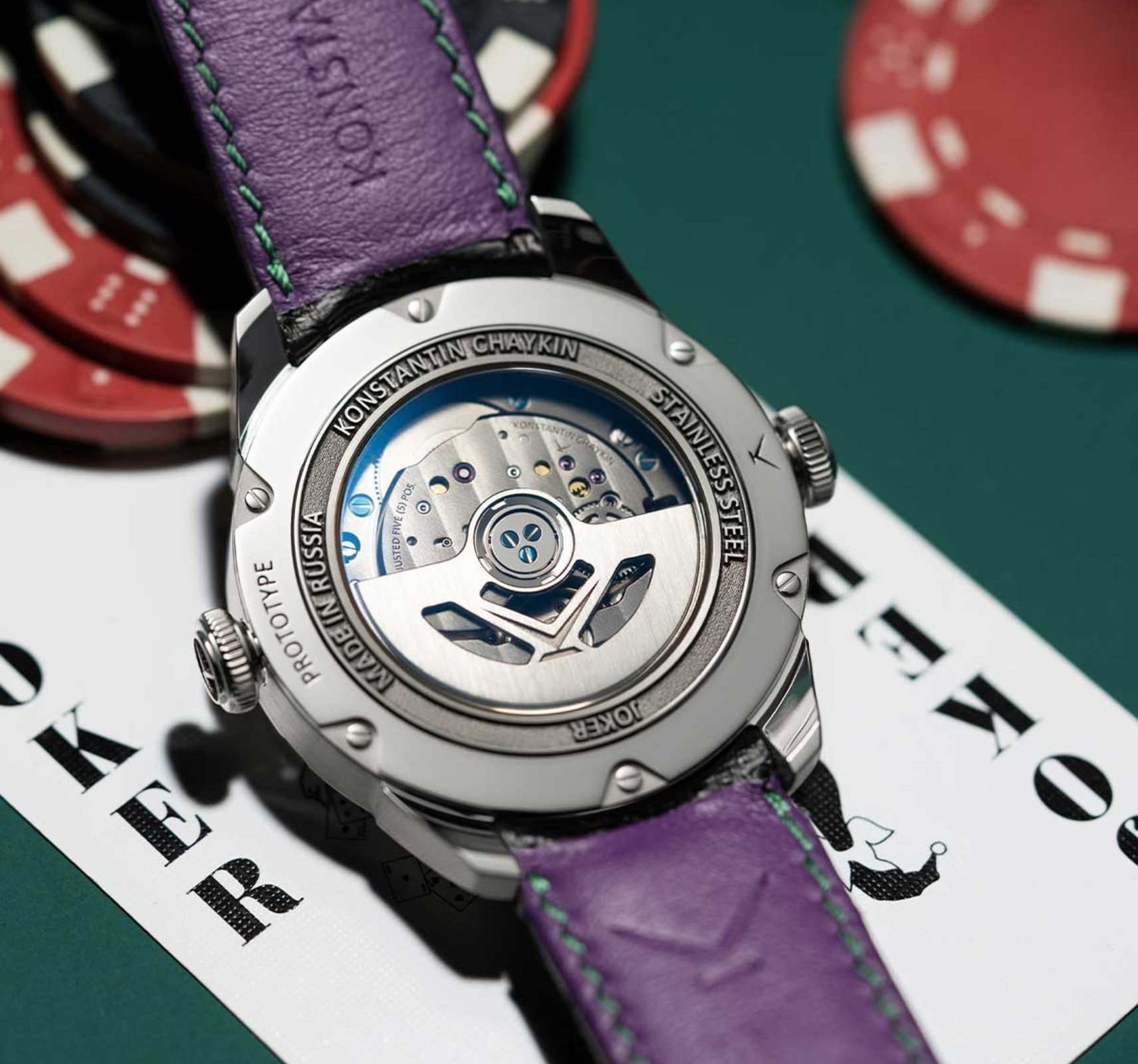 Konstantin Chaykin Joker Classic Green – Limited Edition Watch by