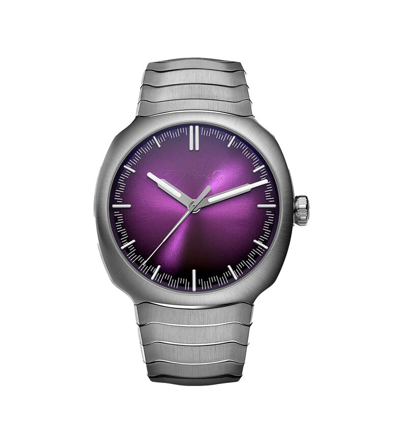 HMoser Streamliner Centre Seconds Purple Haze front