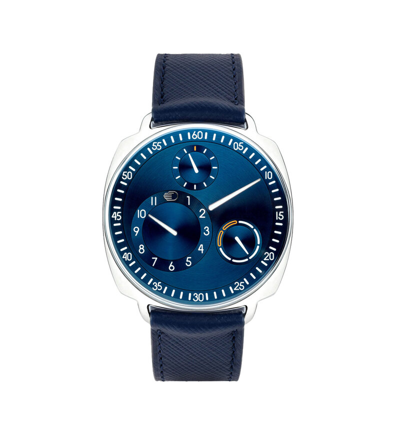 ressence type1 squared blue front
