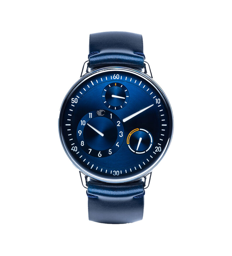 ressence type1 round night blue front