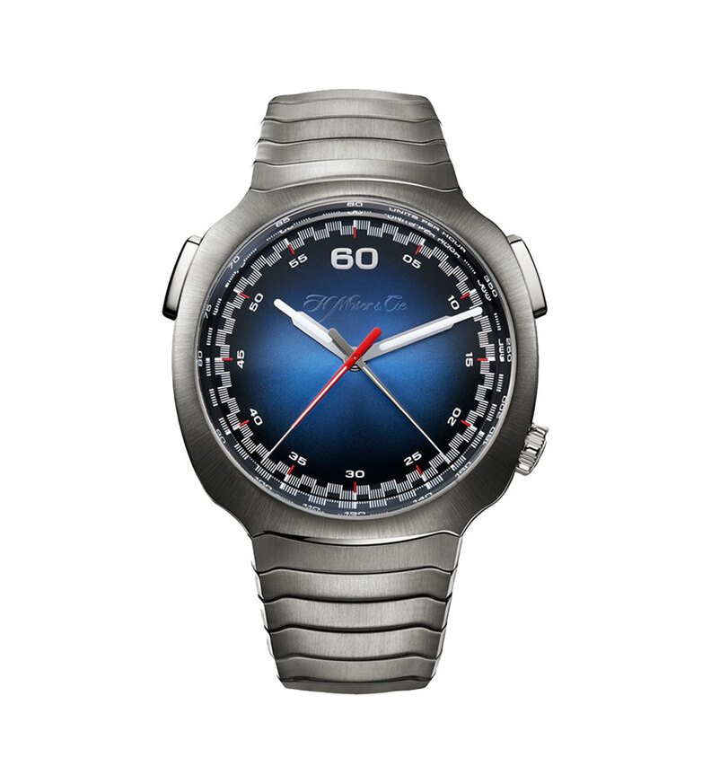 hmoser streamliner chronograph front