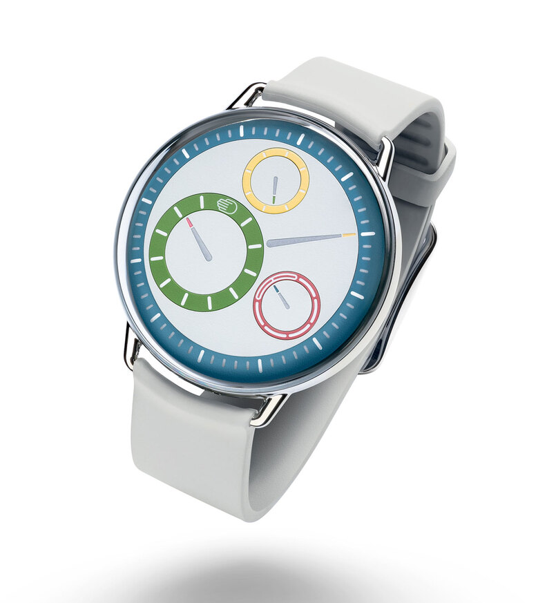 ressence type1 round multicolor watch