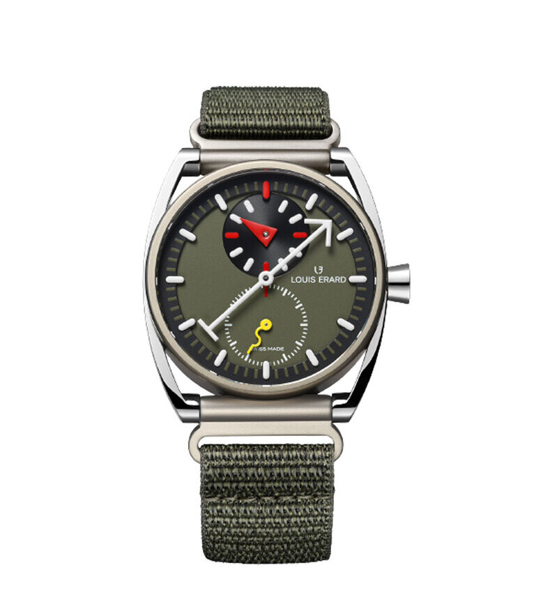 louis erard alain silbertein regulateur kaki front