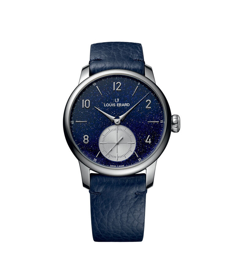 louis erard petite seconde aventurine front