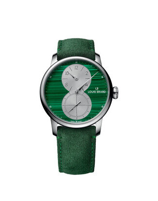 louis erard regulateur malachite front
