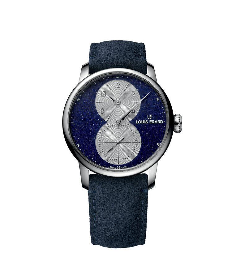louis erard regulateur aventurine front