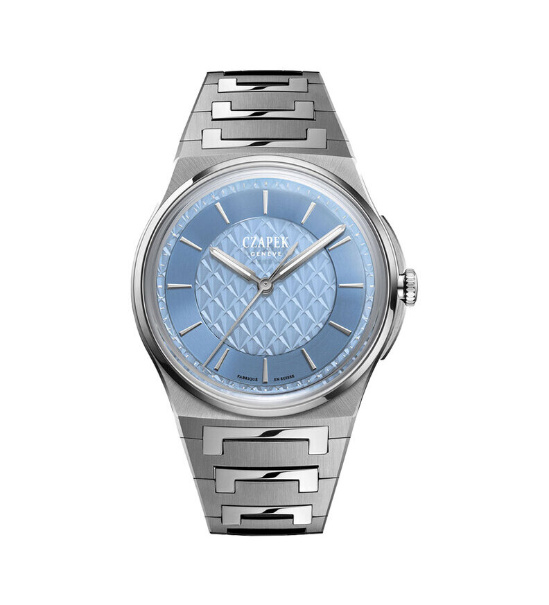 czapek antarctique s sashiko blue front