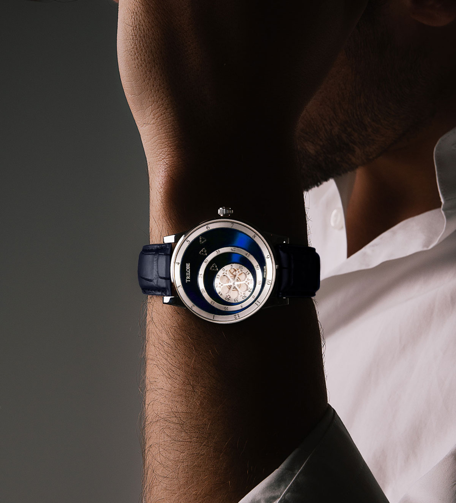 trilobe les martinaux sunray blue 405 wristshot