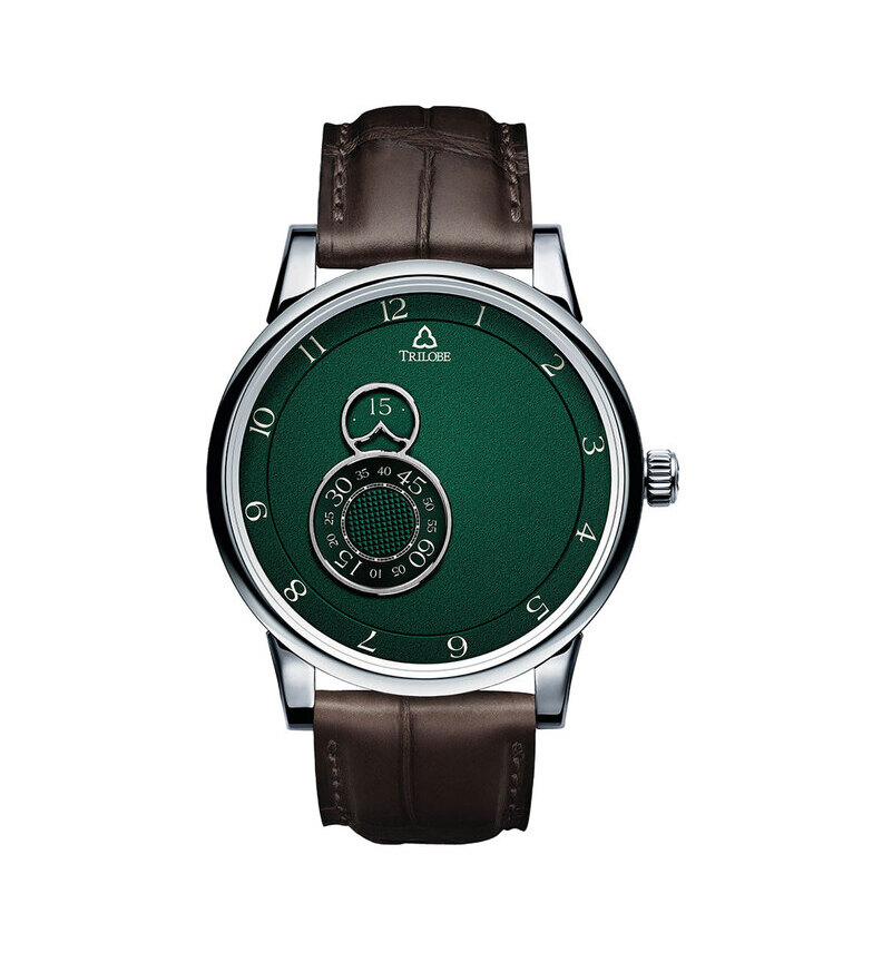 trilobe nuit fantastique grained green 38 5 front