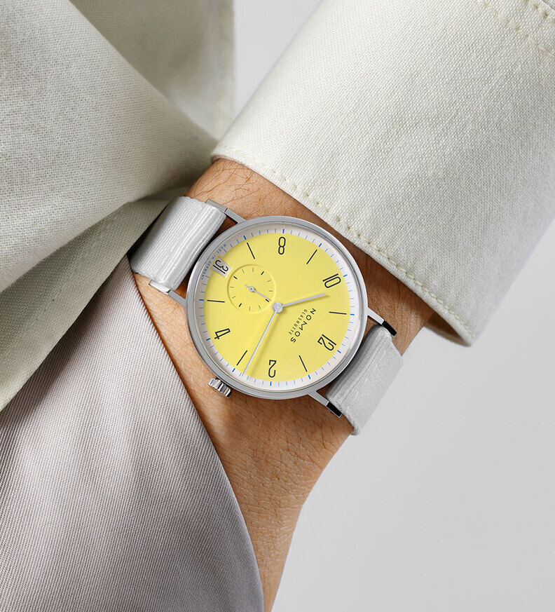 nomos tangente kanari wristshot