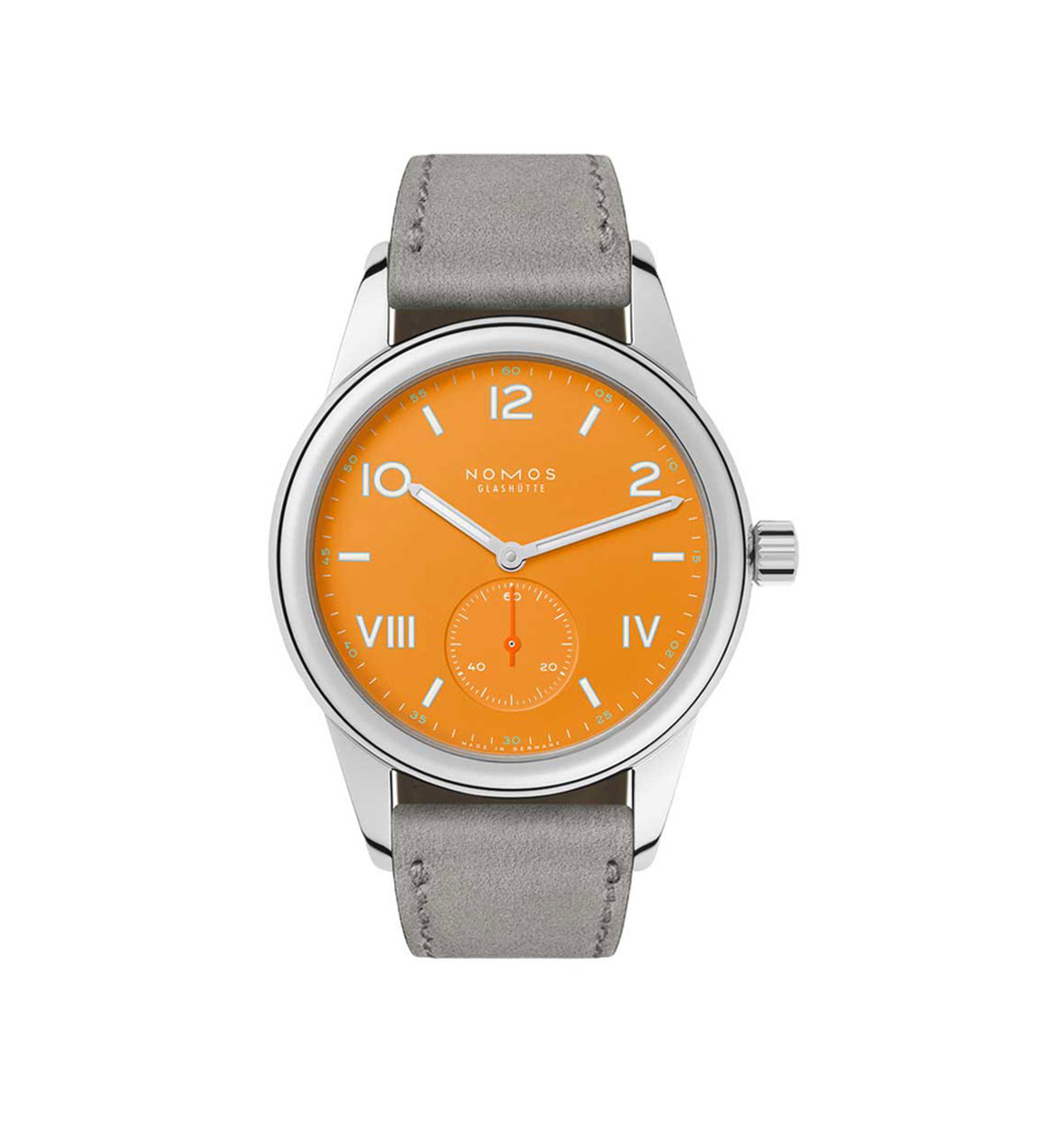 nomos club campus future orange 38 front