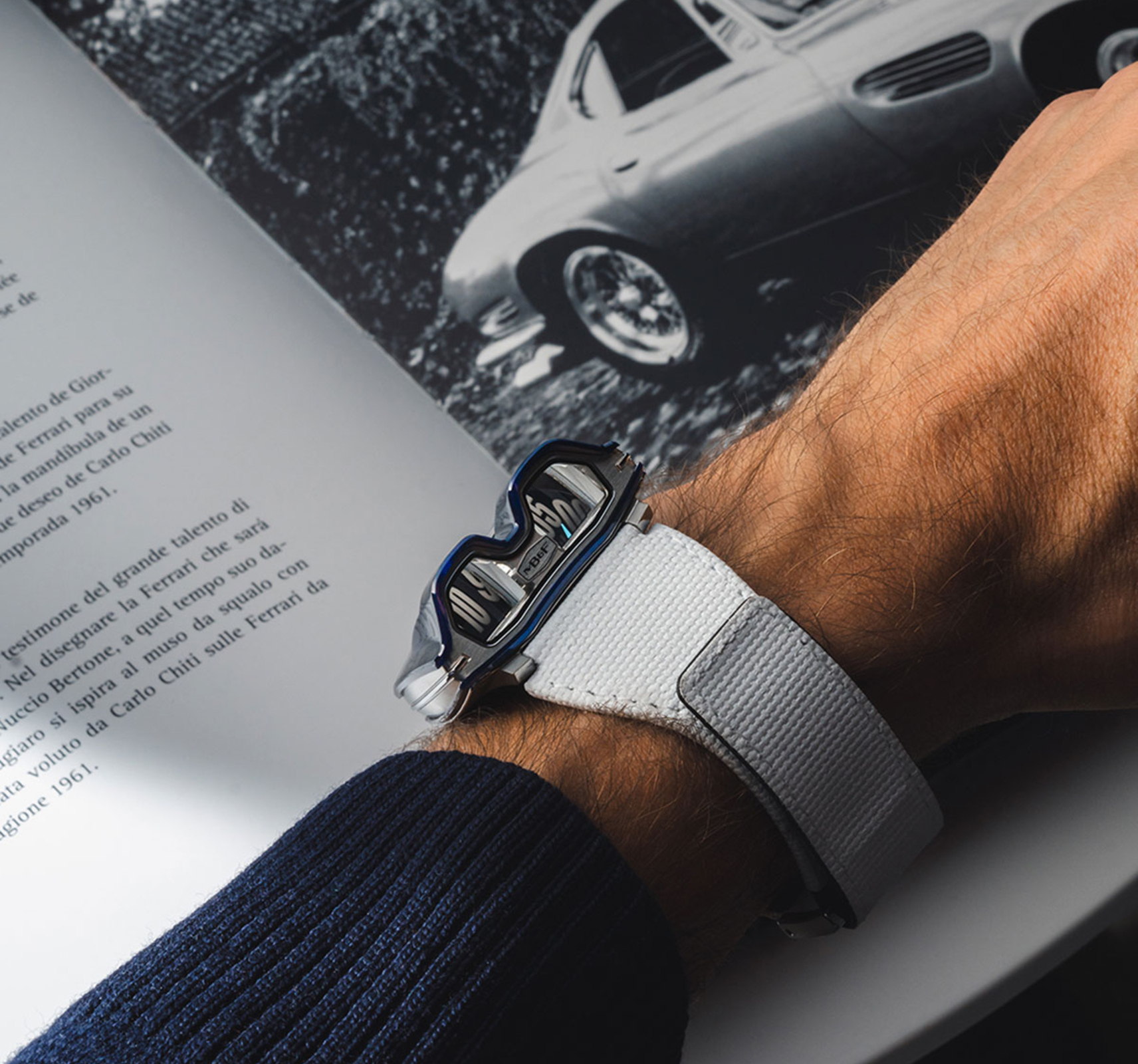 MB&F HM8 Mark 2 Blue Watch