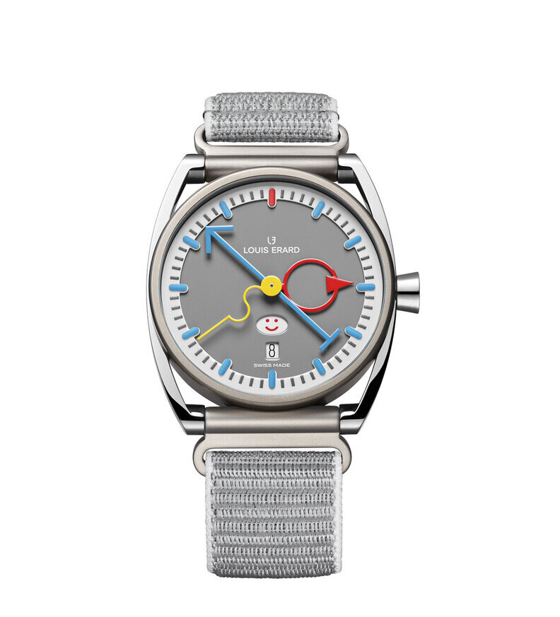 louis erard alain silbertein day date grey front