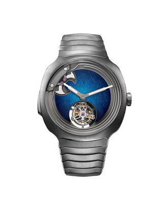 streamliner concept minute repeater tourbillon blue enamel front