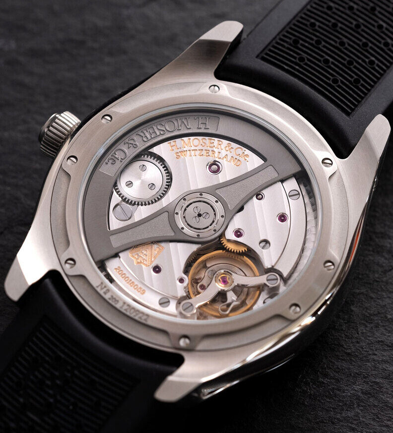 hmoser pioneer centre seconds mega cool caseback